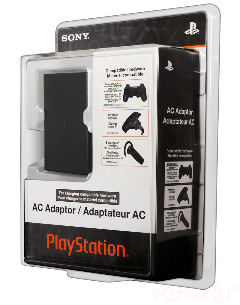 Illustration for article titled Sony To Release Official DualShock/Headset Charger